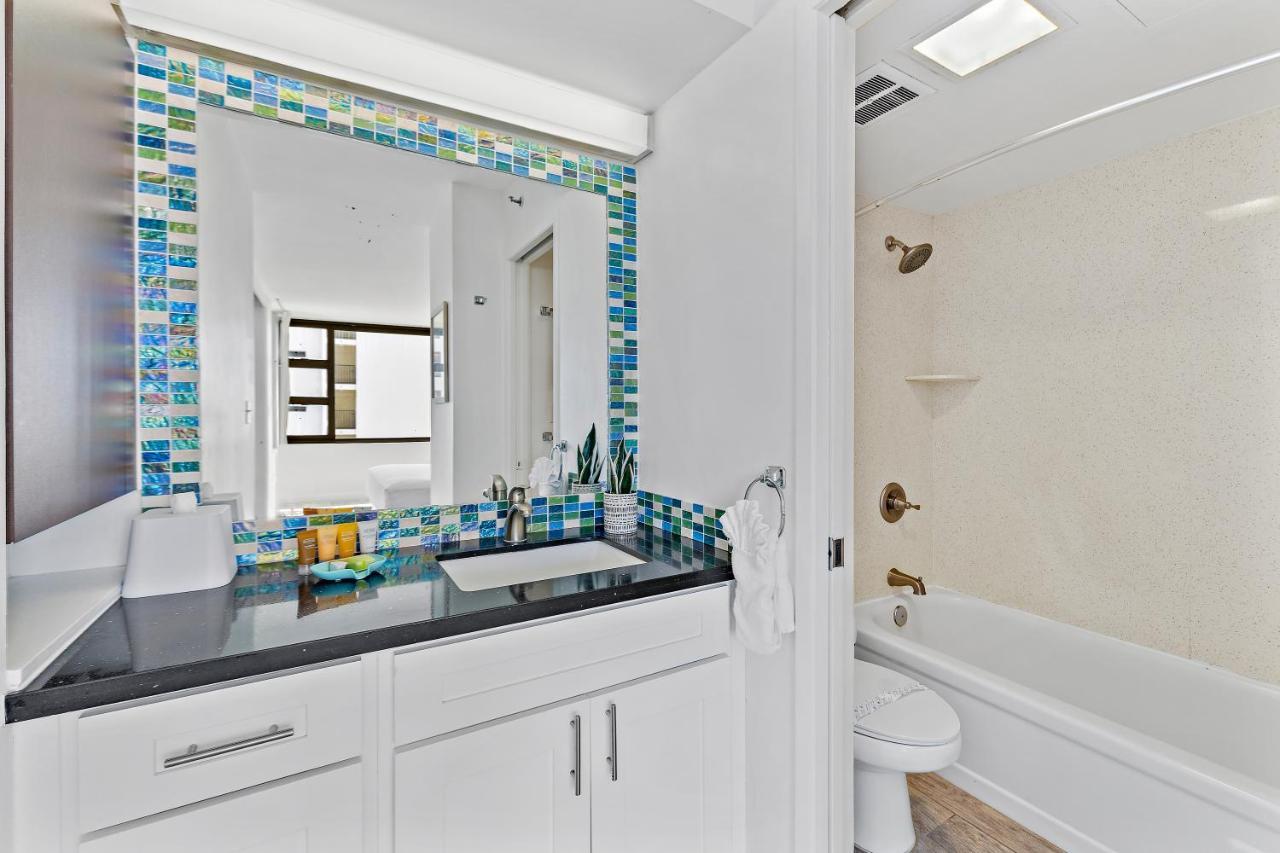 1Br With Great Ocean Views, 1 Block To Waikiki Beach Honolulu Kültér fotó