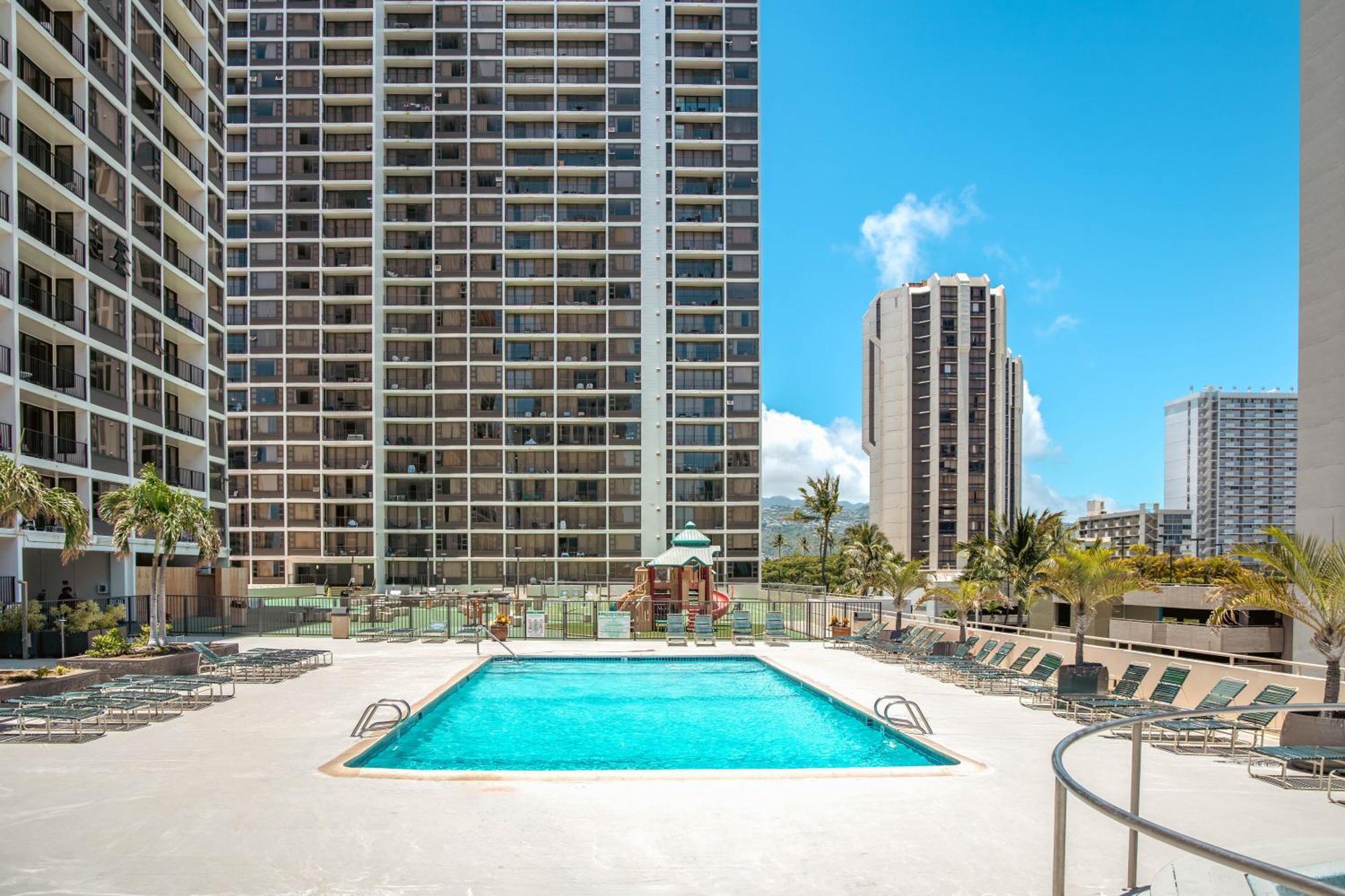 1Br With Great Ocean Views, 1 Block To Waikiki Beach Honolulu Kültér fotó