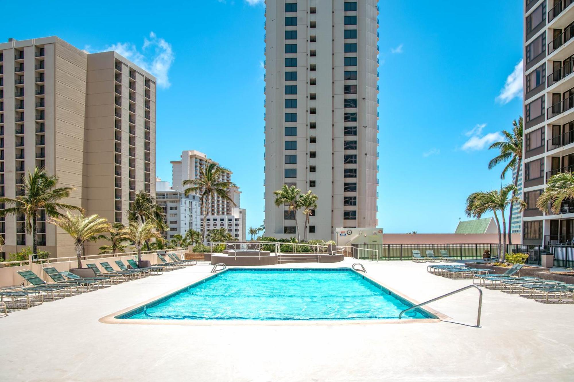 1Br With Great Ocean Views, 1 Block To Waikiki Beach Honolulu Kültér fotó
