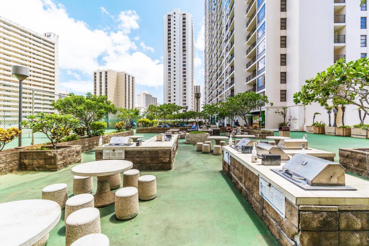 1Br With Great Ocean Views, 1 Block To Waikiki Beach Honolulu Szoba fotó